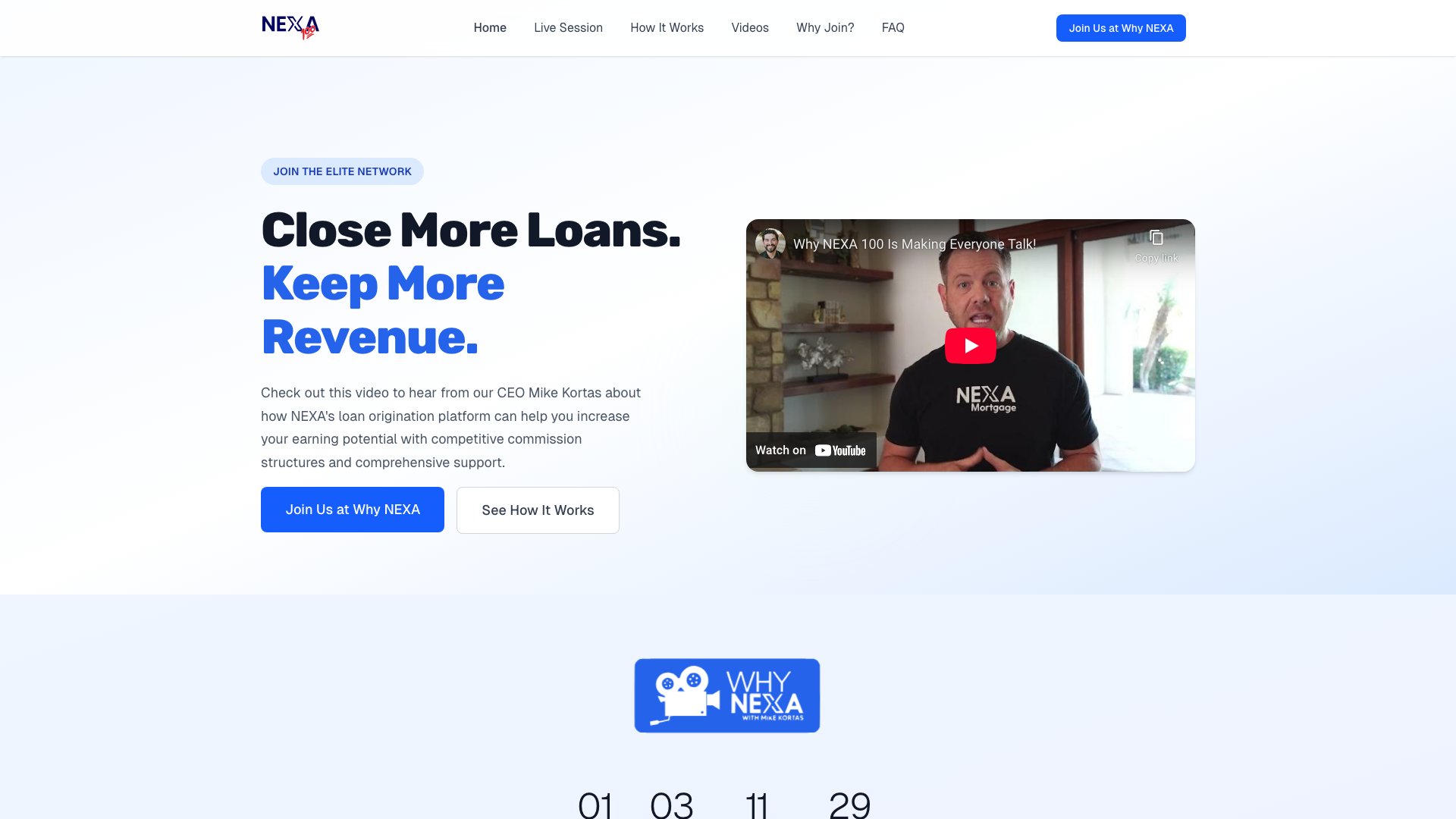 NEXA Loan Officer – Patrick Rojas screenshot